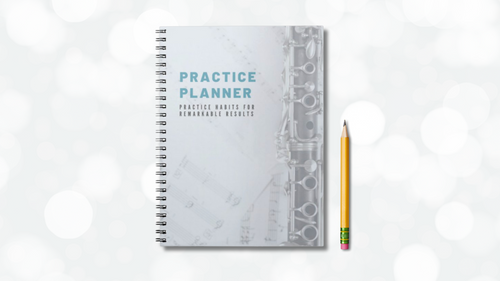 Clarinet Practice Planner (PRINT)