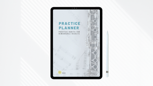 Clarinet Practice Planner (DIGITAL)