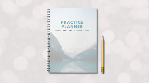 Musician's Practice Planner (PRINT)
