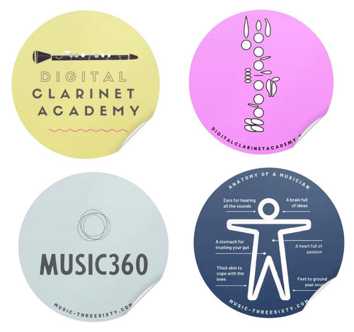 DCA & Music360 Sticker Bundle!