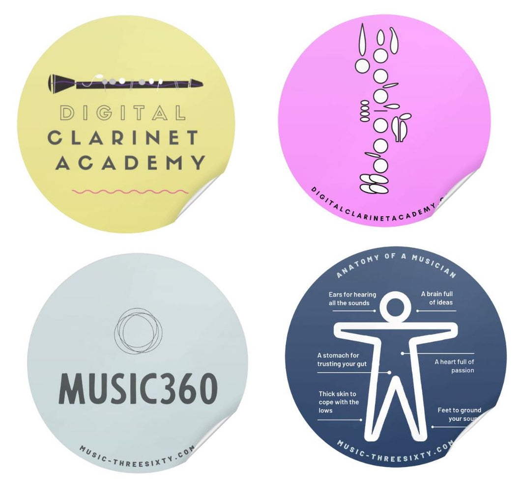 DCA & Music360 Sticker Bundle!