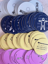 Load image into Gallery viewer, Digital Clarinet Academy Sticker Bundle!