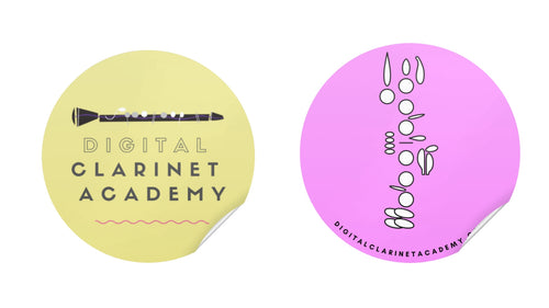 Digital Clarinet Academy Sticker Bundle!